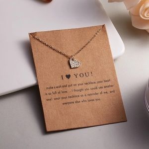 π I Love You Necklace